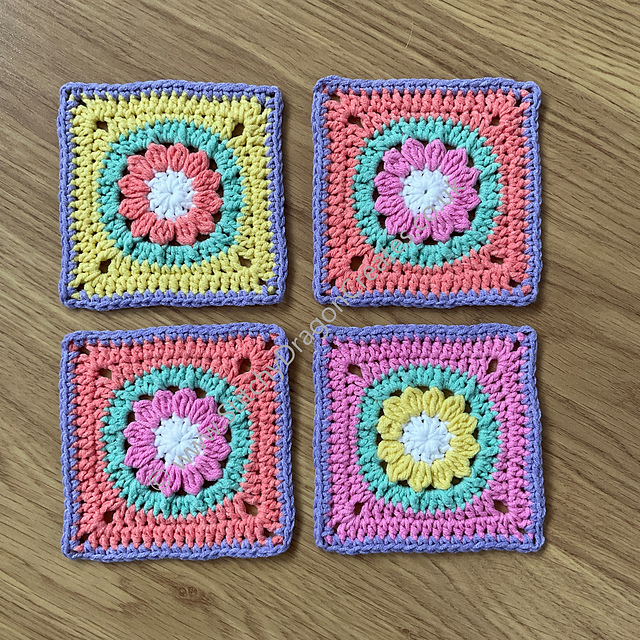 Baby Dragonflower Square