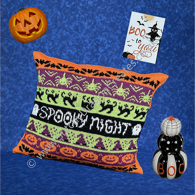 Spooky Night Cushion Cover