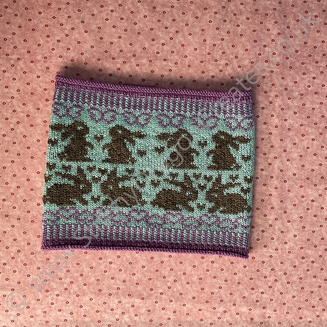 Chocolate Bunny Cowl