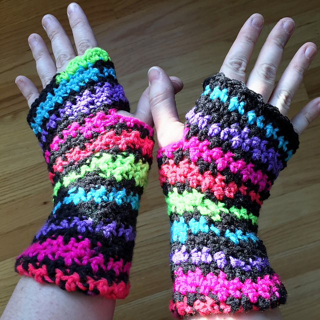 Striped Wristlets