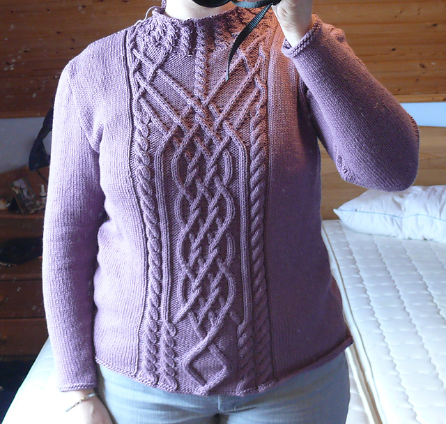 #60 Pulli mit Aranvorderteil