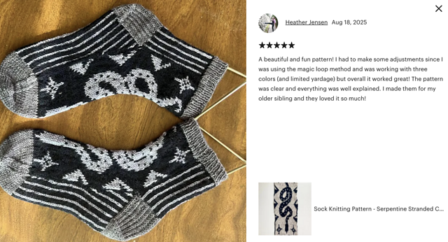 Serpentine Socks