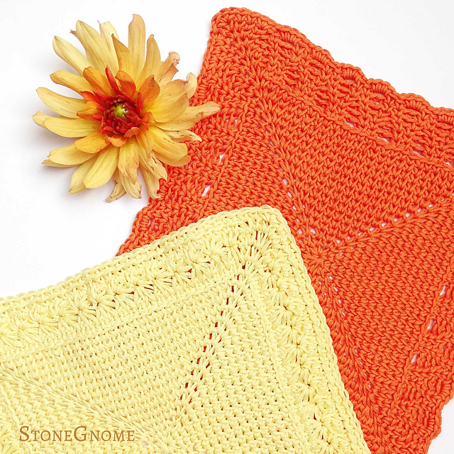 Dahlia Washcloths