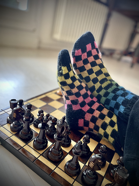 Checkmate socks