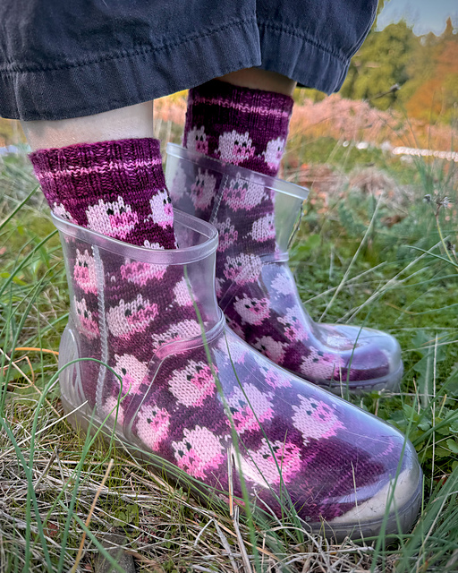 Herding Piggies socks