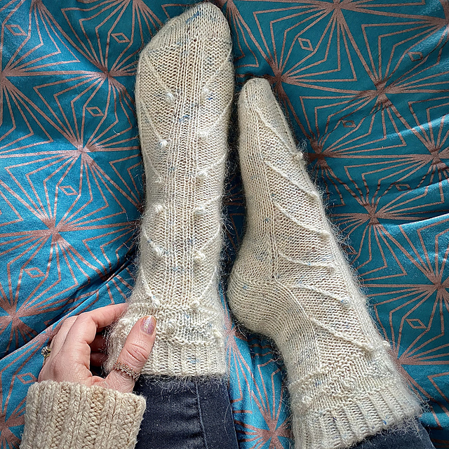 Winter in Narnia socks