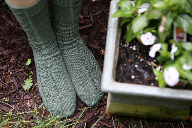 Jackie's Beanstalk Climbing Socks