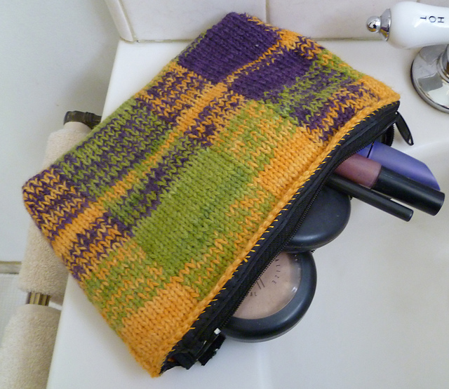 Plaid Covered Bag