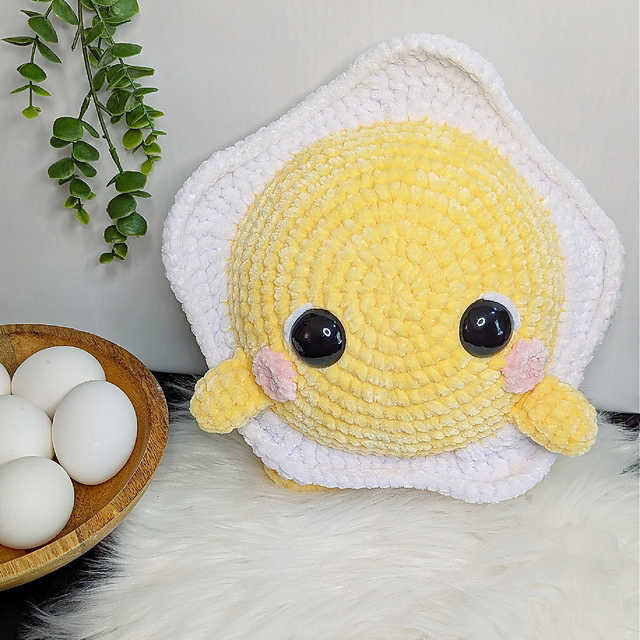 Eggbert the Egg Plushie