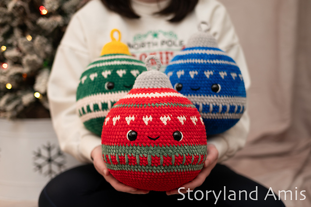 Plush Christmas Ornament