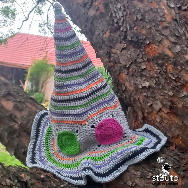 Witches Hat Polka Dot