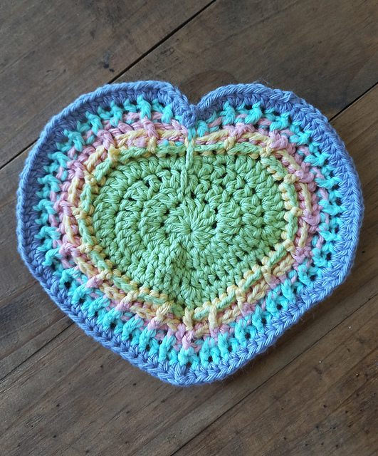 Textured Heart Coaster