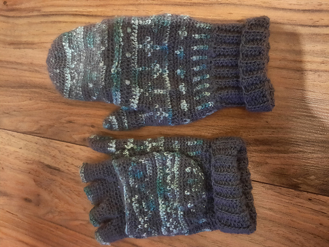 Convertible Fingerless Mittens