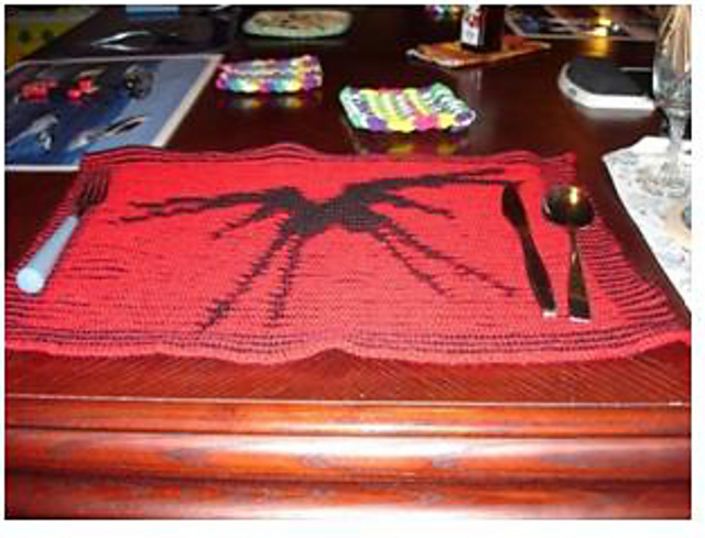 Ravelry: Babylon 5 Shadow Ship Placemat pattern by Sonya Delisle
