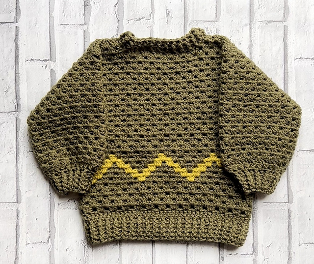 Ravelry: Mini Charlie Brown Jumper pattern by Jess Holmes