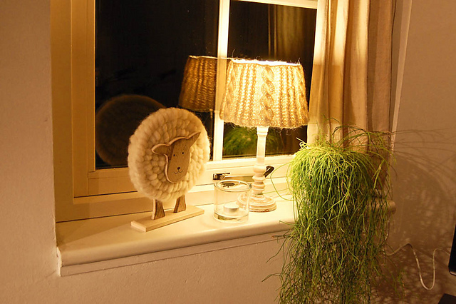 Lampenschirm im Landhausstil