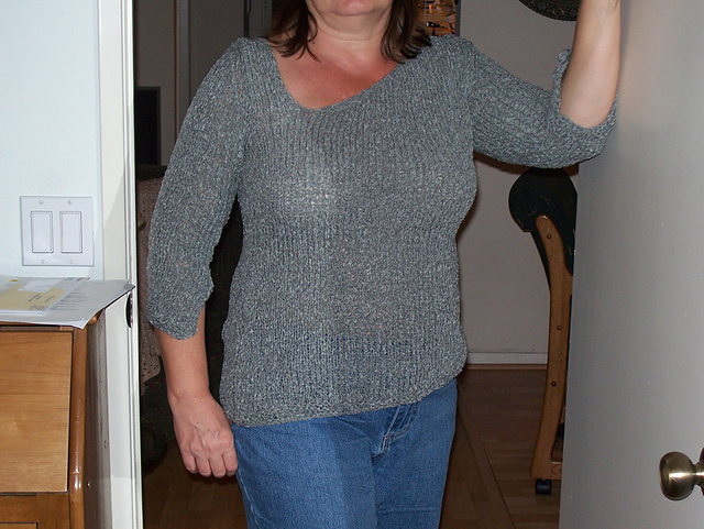 Denim Pullover