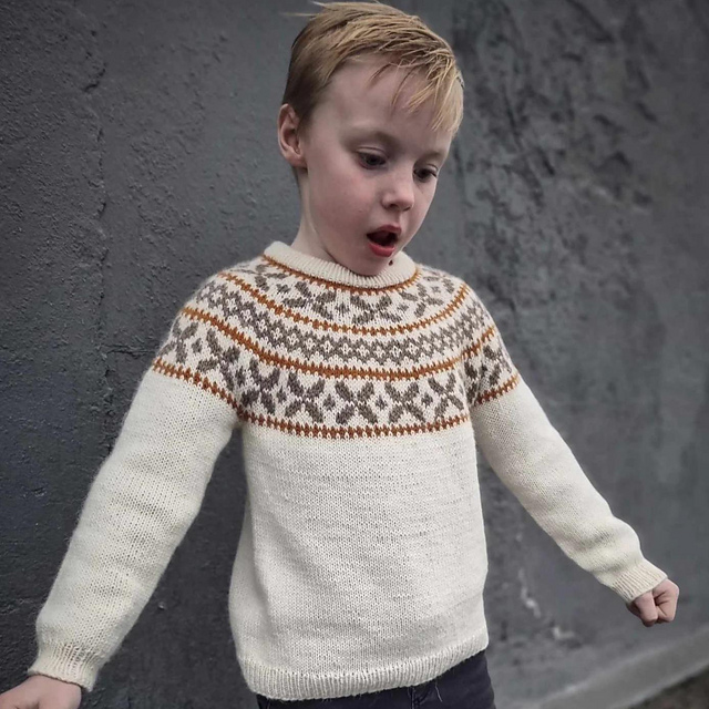 My lucky sweater kids