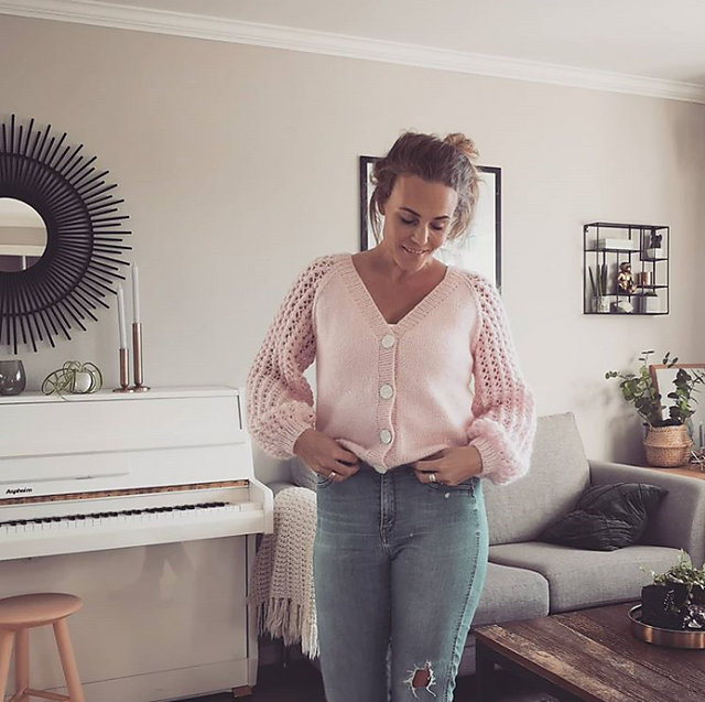 Perlepuff Cardigan