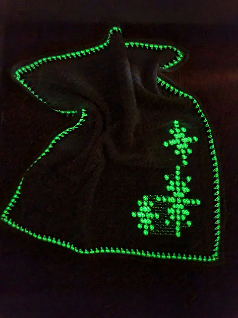 Glowing Twinkle Baby Blanket