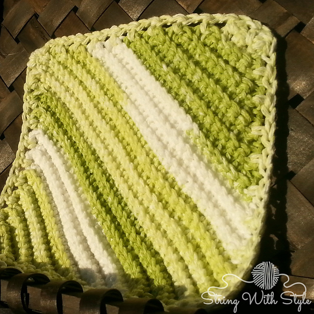 Knit Me Knot Dishcloth
