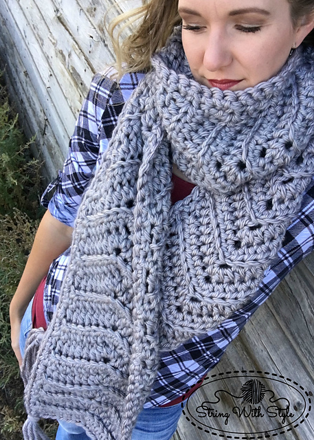 Chevron Love Super Scarf