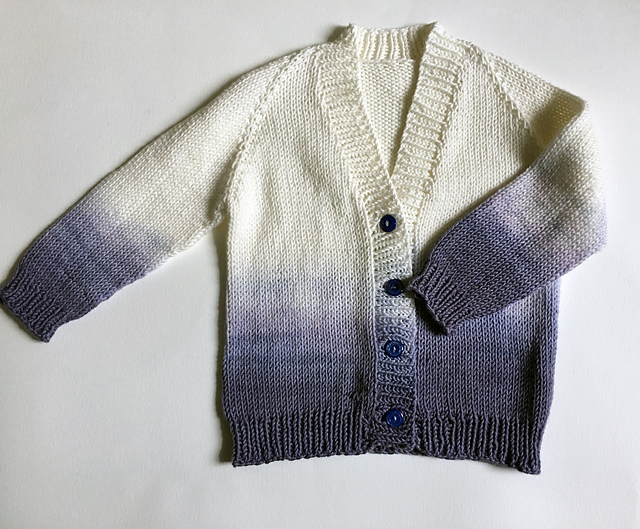 Baby Ombre Cardigan