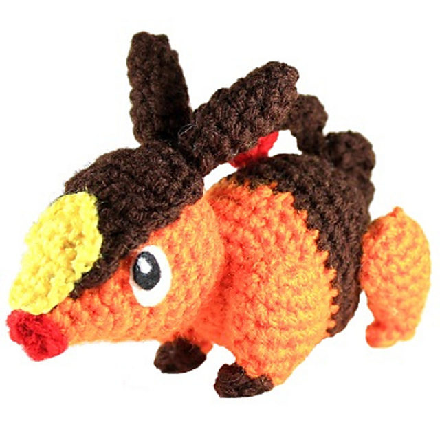 Pokemon Tepig Amigurumi
