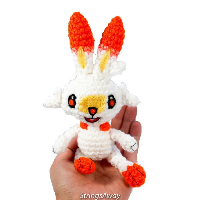 Pokemon Scorbunny Amigurumi