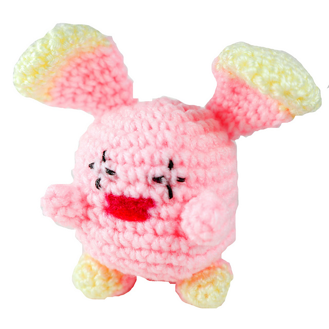 Pokemon Whismur Amigurumi