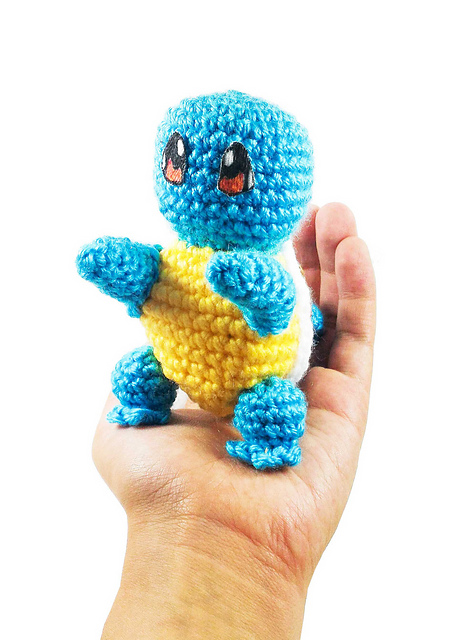 Pokemon Squirtle Amigurumi