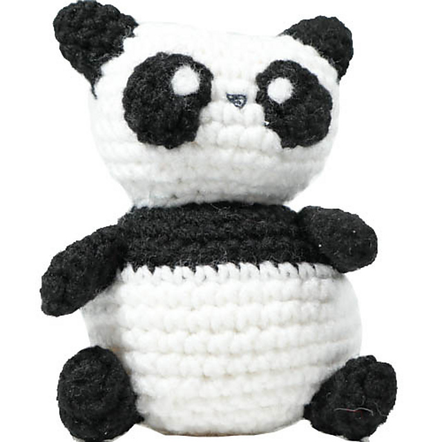 Fat Little Panda Amigurumi