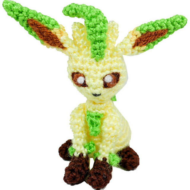 Pokemon Leafeon Amigurumi