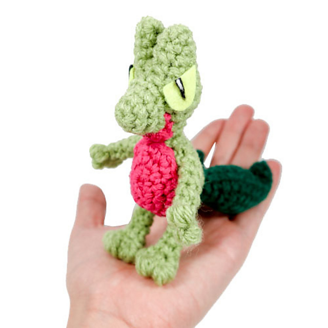 Pokemon Treecko Amigurumi