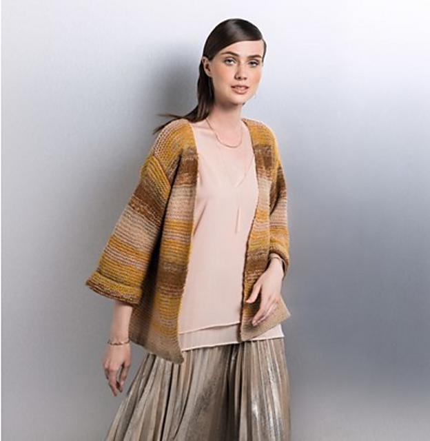 665-08 Veste rayée