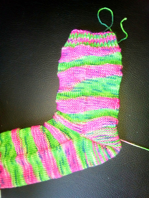 Positiv_negativ Socken