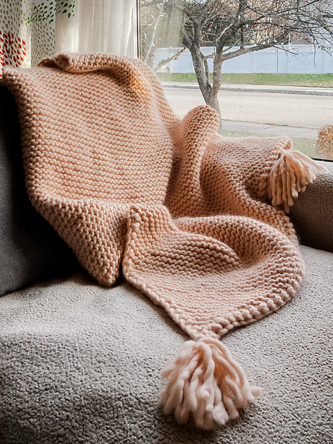 Slant and Snuggle Blanket