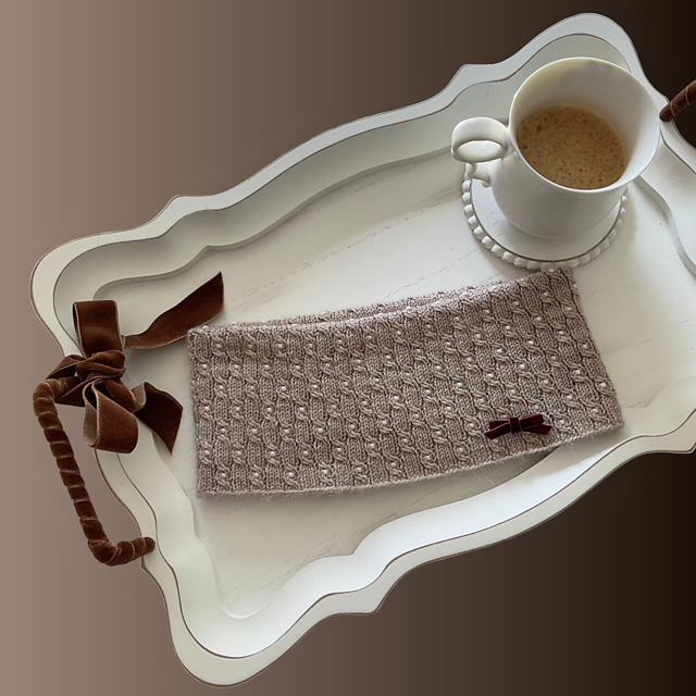 Wool & Coffee Cowl