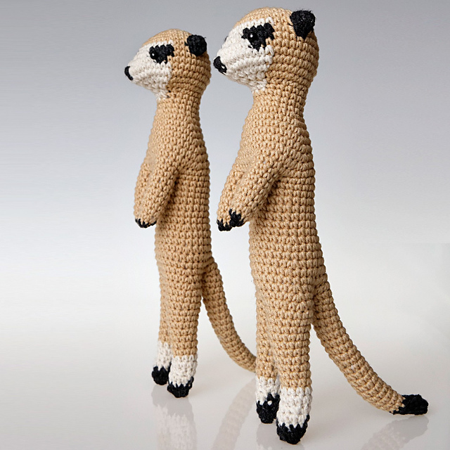Meerkat Amigurumi Seamless