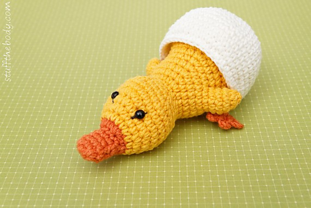 Lazy Duckling Amigurumi
