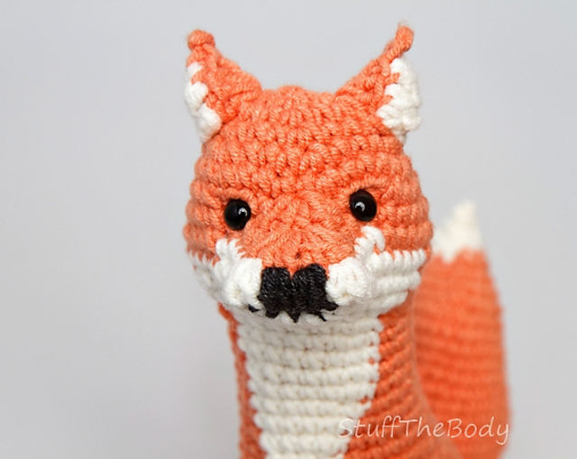 Malcolm The Fox Amigurumi