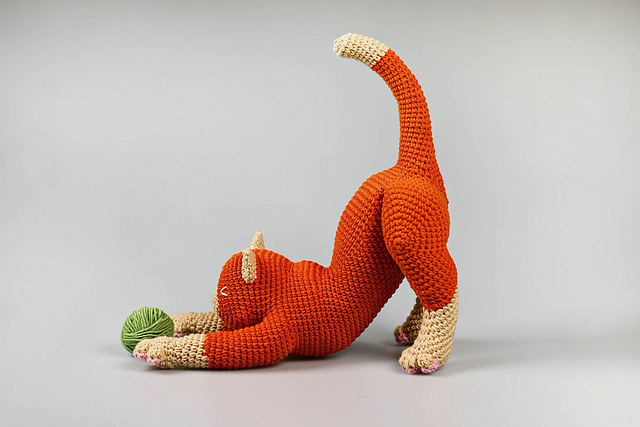 Stretching Cat