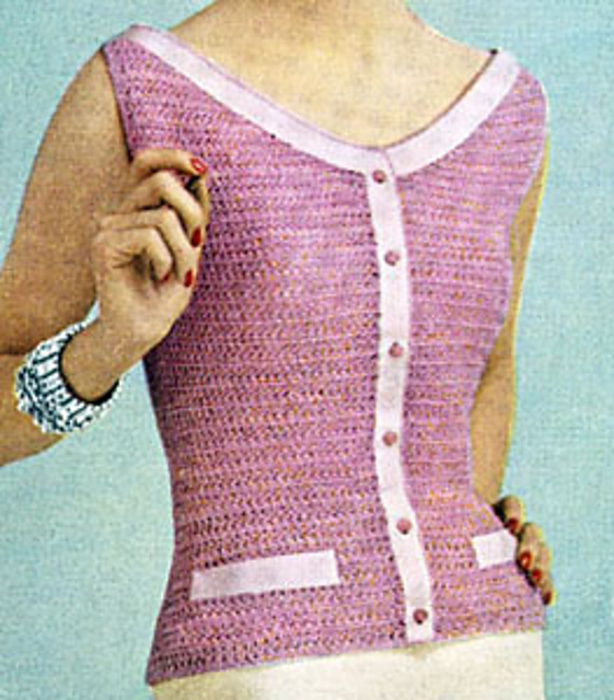 Scoop-Neck Blouse S-727