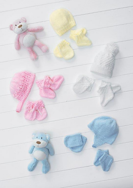 #8615 Hats, Mittens & Booties