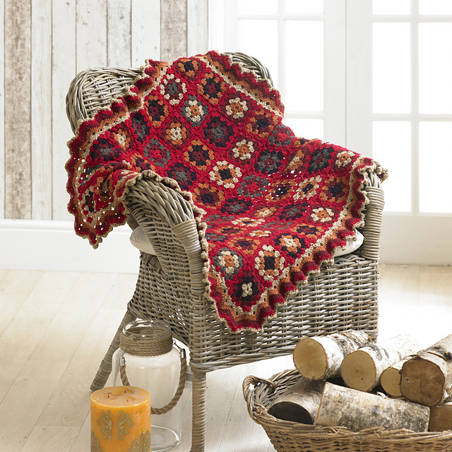 Granny Square Blanket