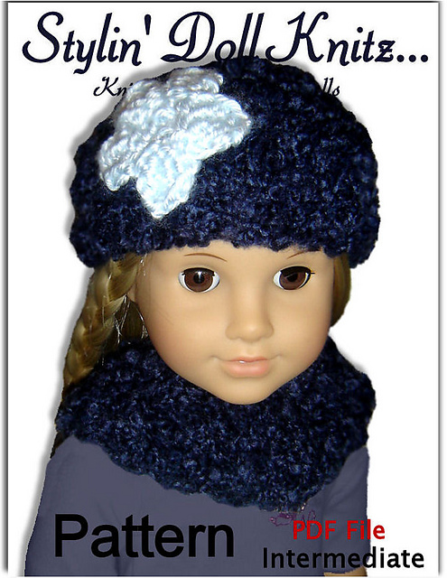 American Girl, Hat and Neck Warmer 102