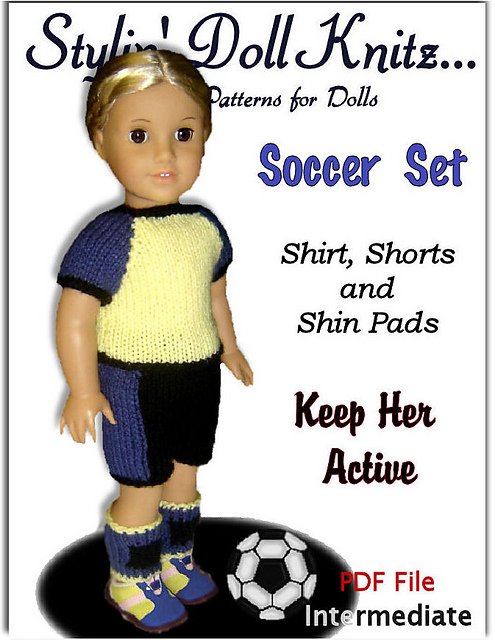 American Girl Doll. Soccer Set 023