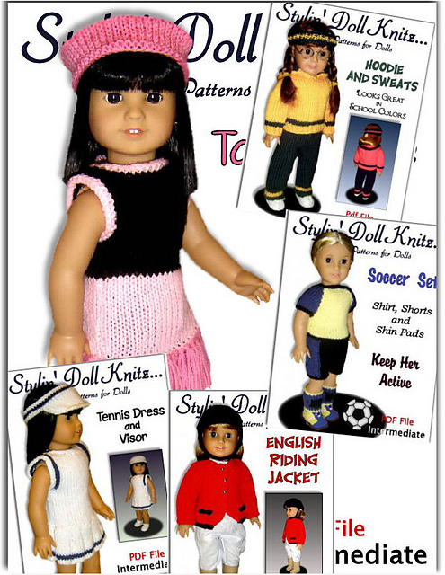 Set 05. Fit American girl Doll, 18 inch