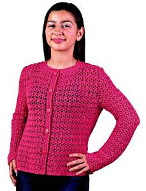 Double Crochet Lace Cardigan