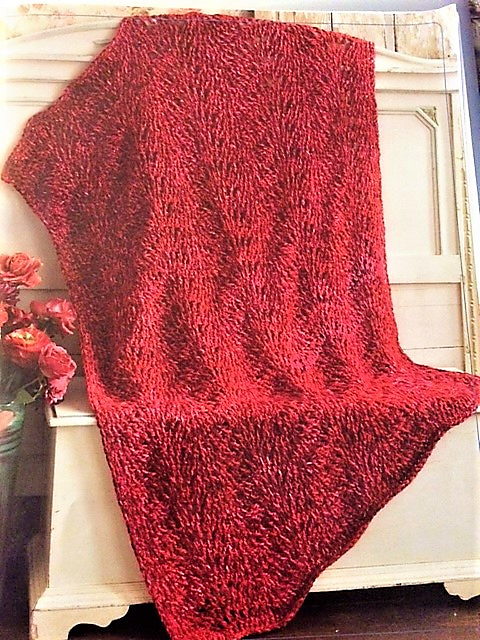 Feather and Fan Afghan